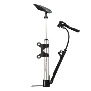 GIYO台湾公路山地自行车专用微型便携式打气筒高压家用带气压表