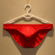 性感男生窄边囊袋三角裤 马年本命年内裤 低腰新款 红色纯棉男款 男士