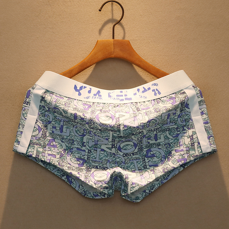 hotbody男士纯棉宽松透气平角裤