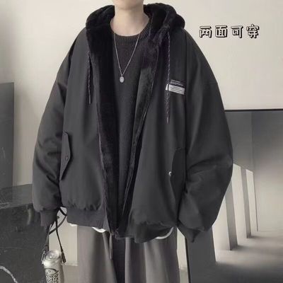 2025新款冬季棉服棉衣男生加厚保暖面包服运动休闲潮牌帅气外套