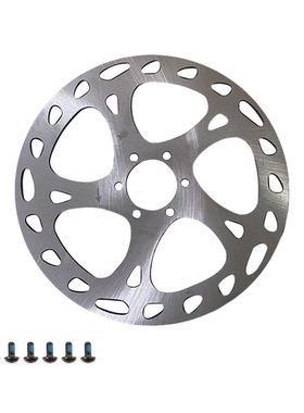 180mm碟刹盘电动车助力车自行车小豆油刹六钉防水防锈跨境代发