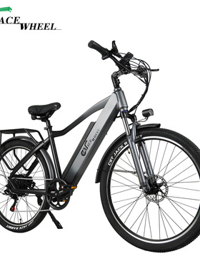 Cmacewheel越野电动自行车48V锂电500W出口男女通勤山地车27寸