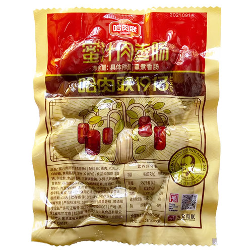 蜜汁肉枣肠即食包装哈尔滨