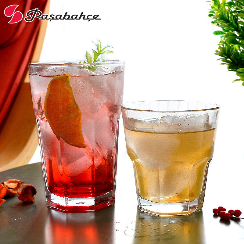 欧洲进口耐热钢化玻璃杯子帕莎帕琦水杯酒吧饮料杯威士忌洋酒杯