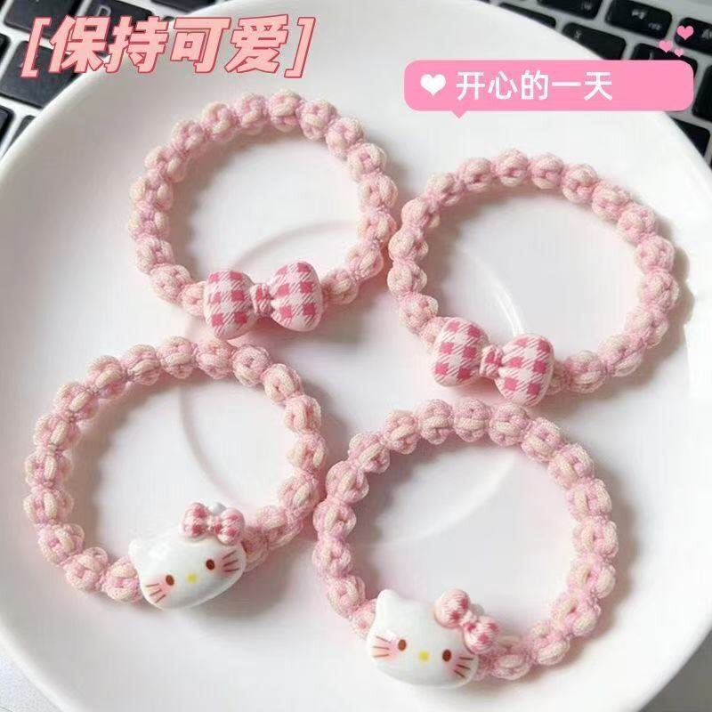 猫咪发圈可爱卡通头绳女童发饰宝宝发绳小女孩头饰发圈头饰发绳