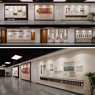 社区廉洁文化墙源文件,社区廉洁长廊文化墙设计,校园廉洁走道