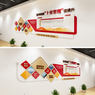 网格化管理文化墙设计源文件 社区理念素材社区文化墙源文件