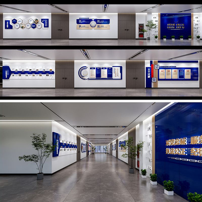 警务走道文化，单位文化墙设计，警营文化墙整体设计素材