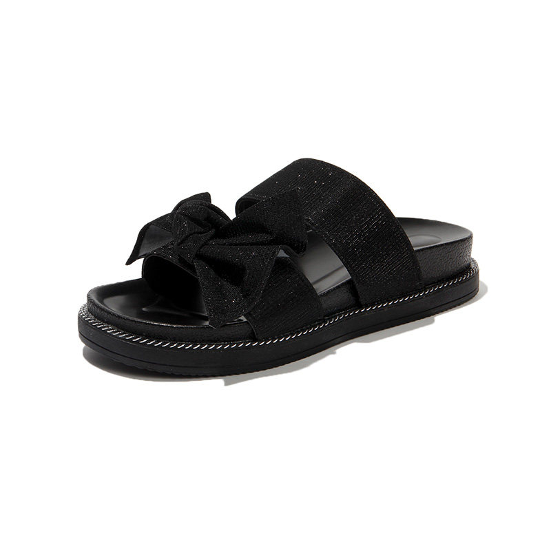 Sandales femme      en tissu paillete - Ref 2672100 Image 5