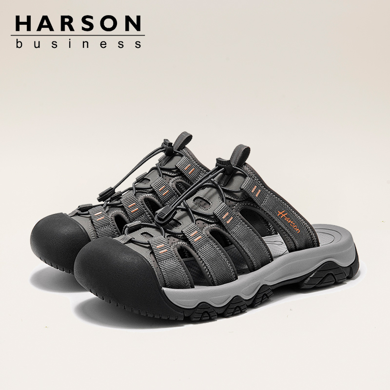 哈森男鞋夏透气涉水溯溪鞋户外