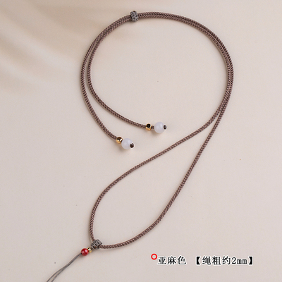 男女挂件配绳吊坠挂绳玉坠项链绳