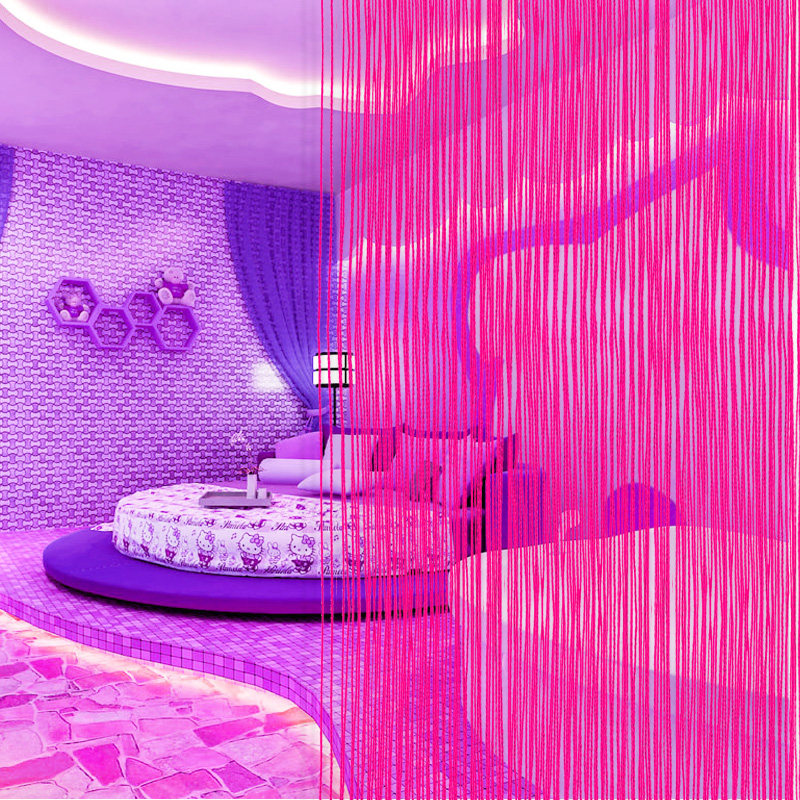 线帘成品加密 韩式窗帘服装店装饰帘隔断帘门帘 婚庆玄关流苏帘子,居家布艺,线帘,淘宝优惠券,粉丝福利购,淘宝优惠卷