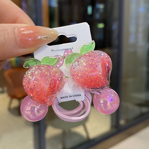 夜光水果动物城皮套绑马尾发圈