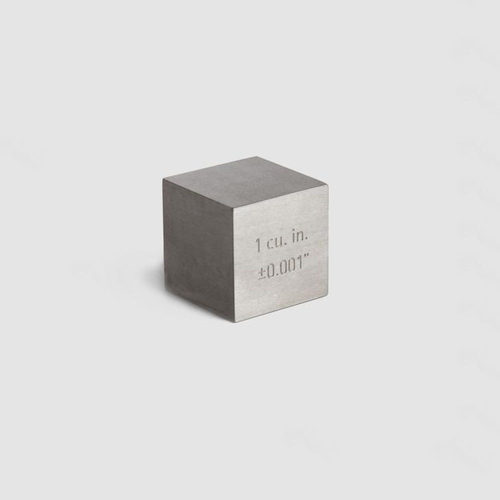 美国产地 Craighill 精密制作 因瓦合金立方体摆件 镇纸 休闲用品