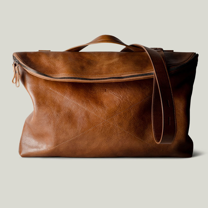 头层牛皮通勤包手拎单肩包男士