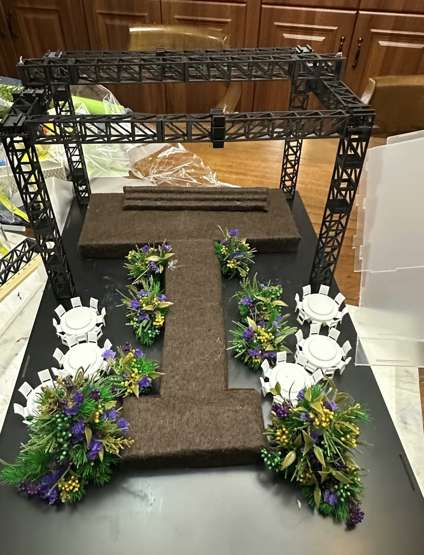 新人婚礼礼品婚礼纪念舞台DIY拼接模型舞台场景truss架高达格纳库,个性定制/设计服务/DIY,3D打印/定制,淘宝优惠券,粉丝福利购,淘宝优惠卷