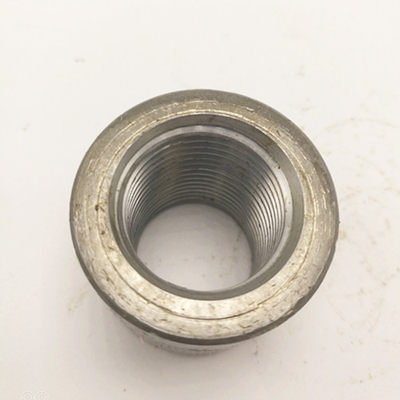 加厚焊接单头内丝G1/2-14牙焊接直通4分直管螺纹焊接铁接头0400