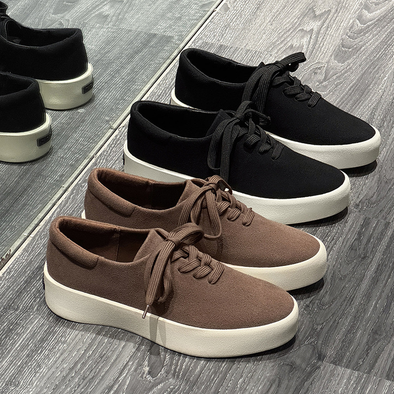 FOG鞋子男同款联名高街板鞋潮流运动鞋反绒皮美式校园百搭滑板鞋