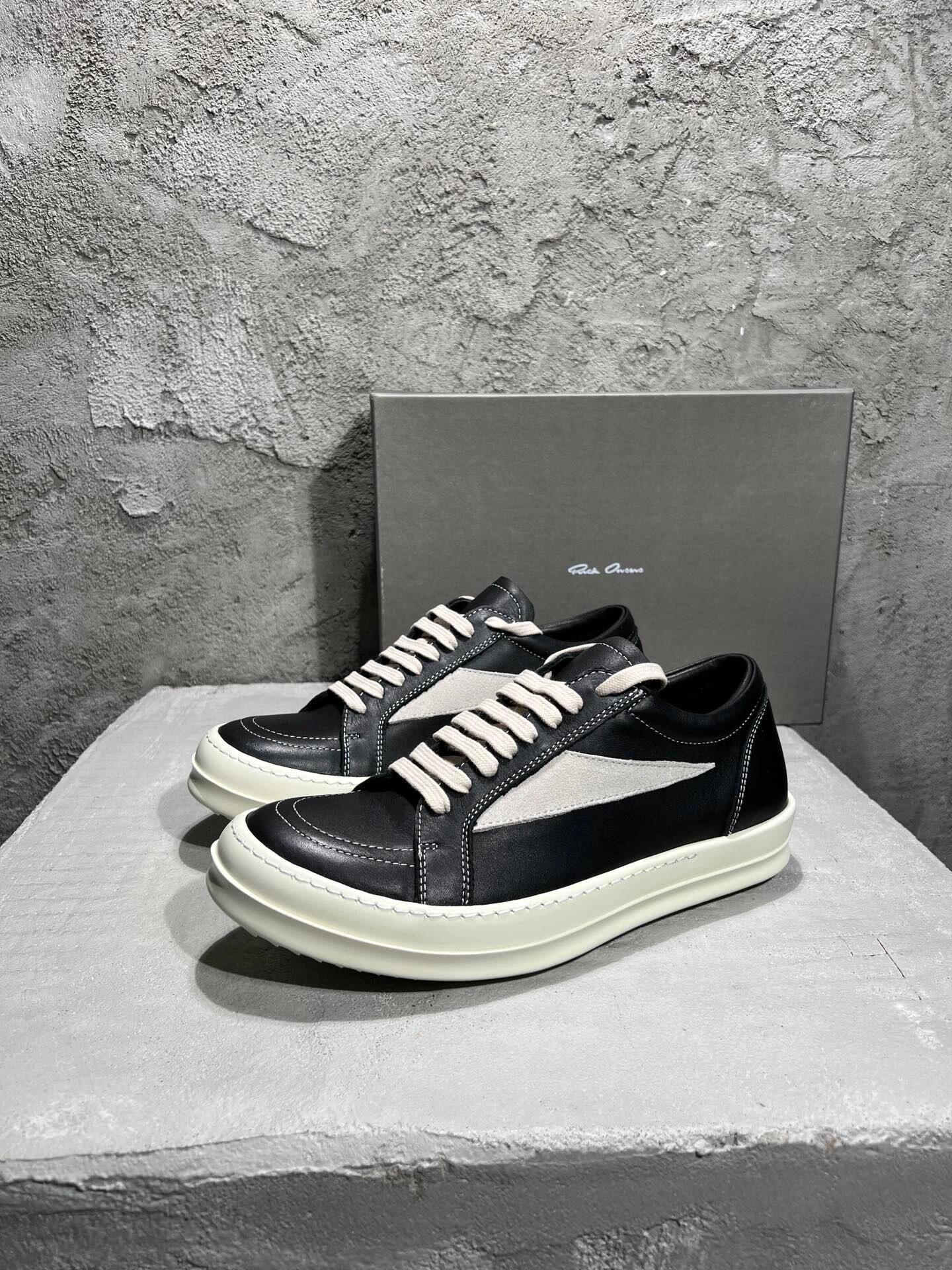 Qalın dabanlı qara unisex retro krosovka