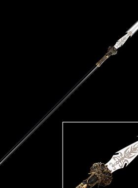 高档霸王枪不锈钢关公春秋大刀冷兵器关羽龙泉武术冷兵器未开刃