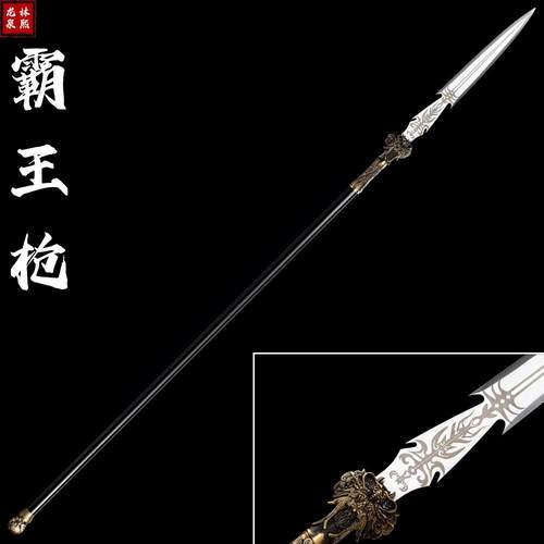 高档霸王枪不锈钢关公春秋大刀冷兵器关羽龙泉武术冷兵器未开刃