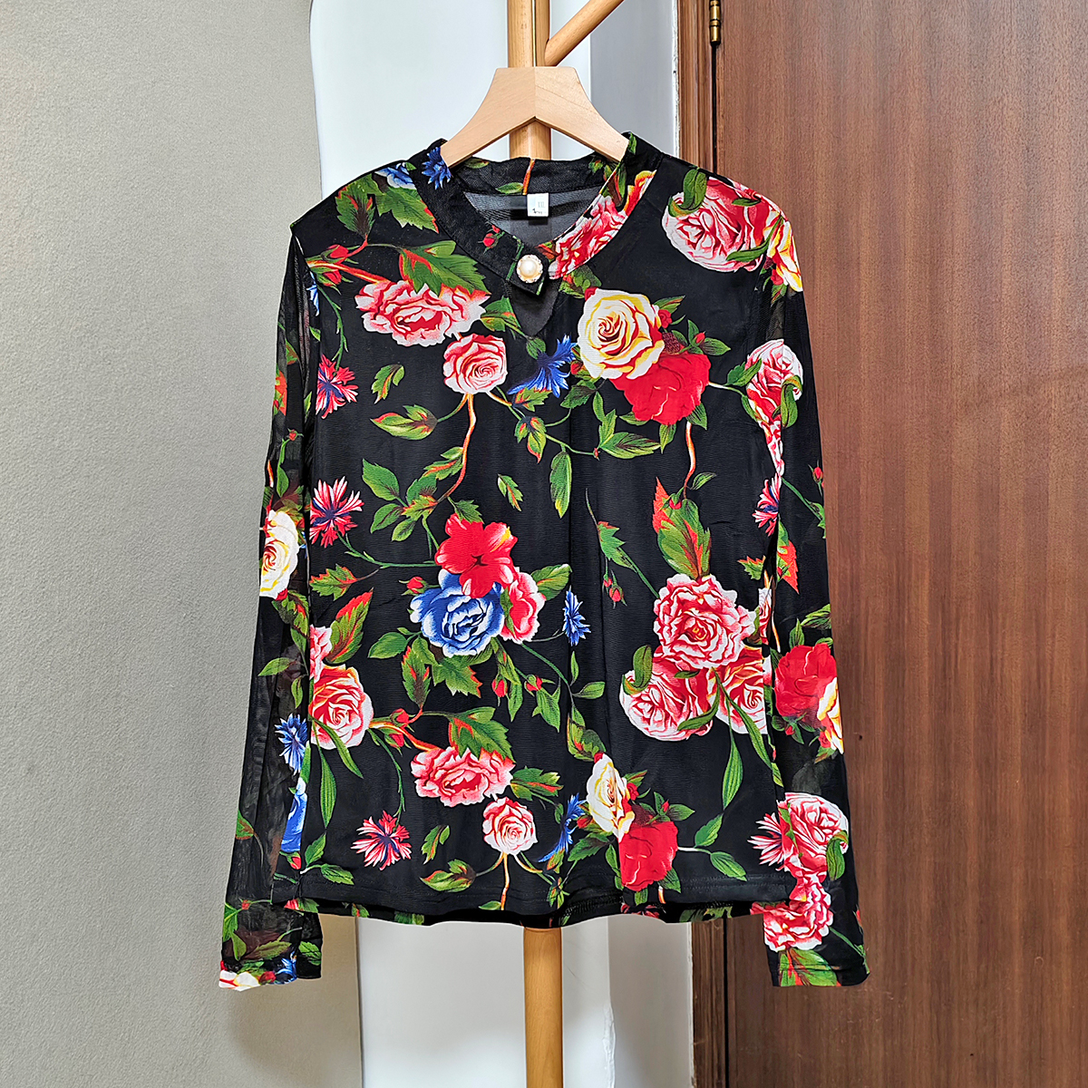 2025年秋季新款女装长袖宽松显瘦百搭T恤衫上衣服时尚简约气质潮