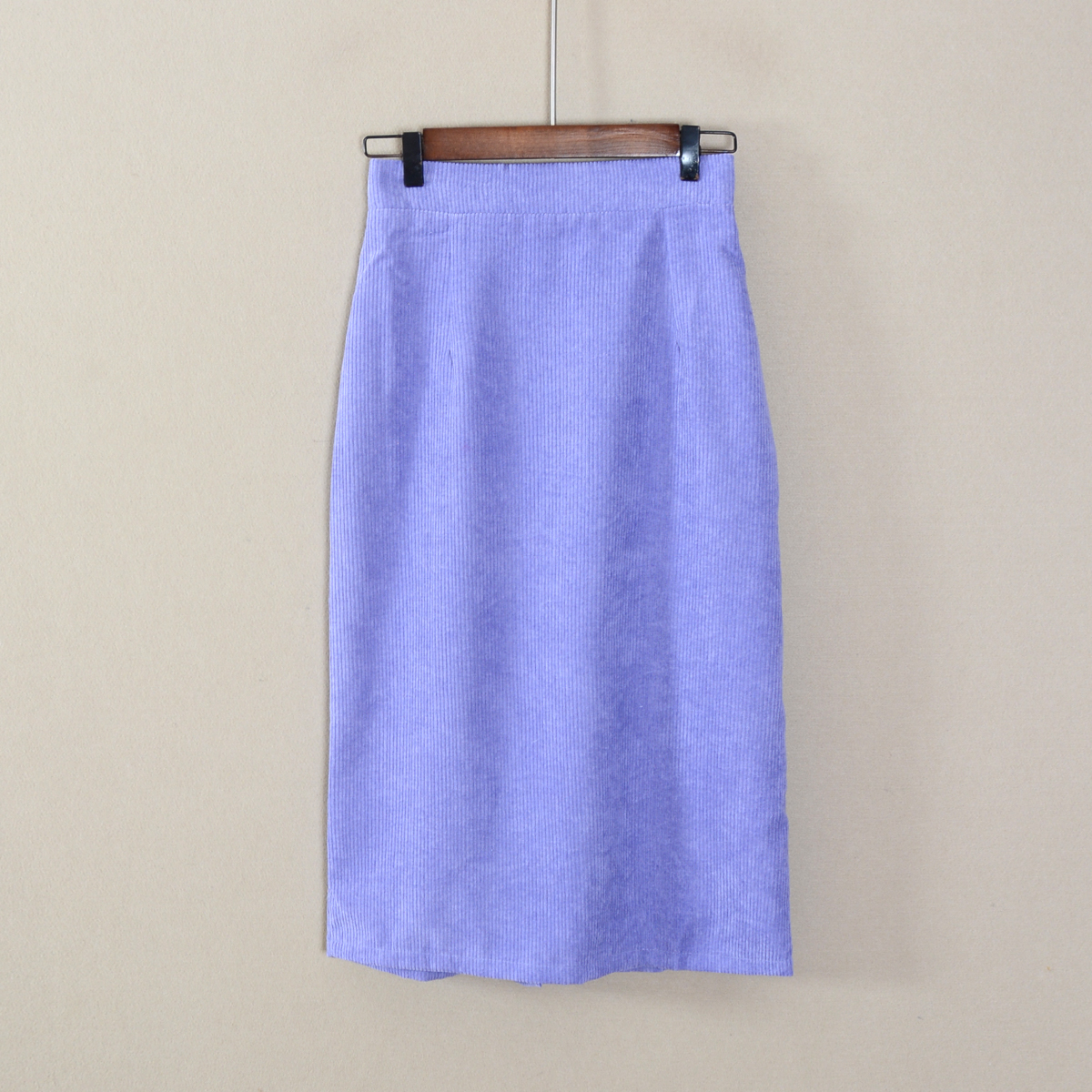 2025年春秋款新品女装百搭中长款纯色半松紧腰半身裙子流行时尚潮