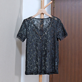 上衣服显瘦百搭气质打底衫 2025年短袖 印花宽松显瘦T恤衫 休闲风潮