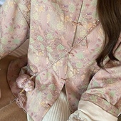 国风主播同款 葫芦吊坠白水晶斜挎项链双流苏装 饰礼物百搭背背链