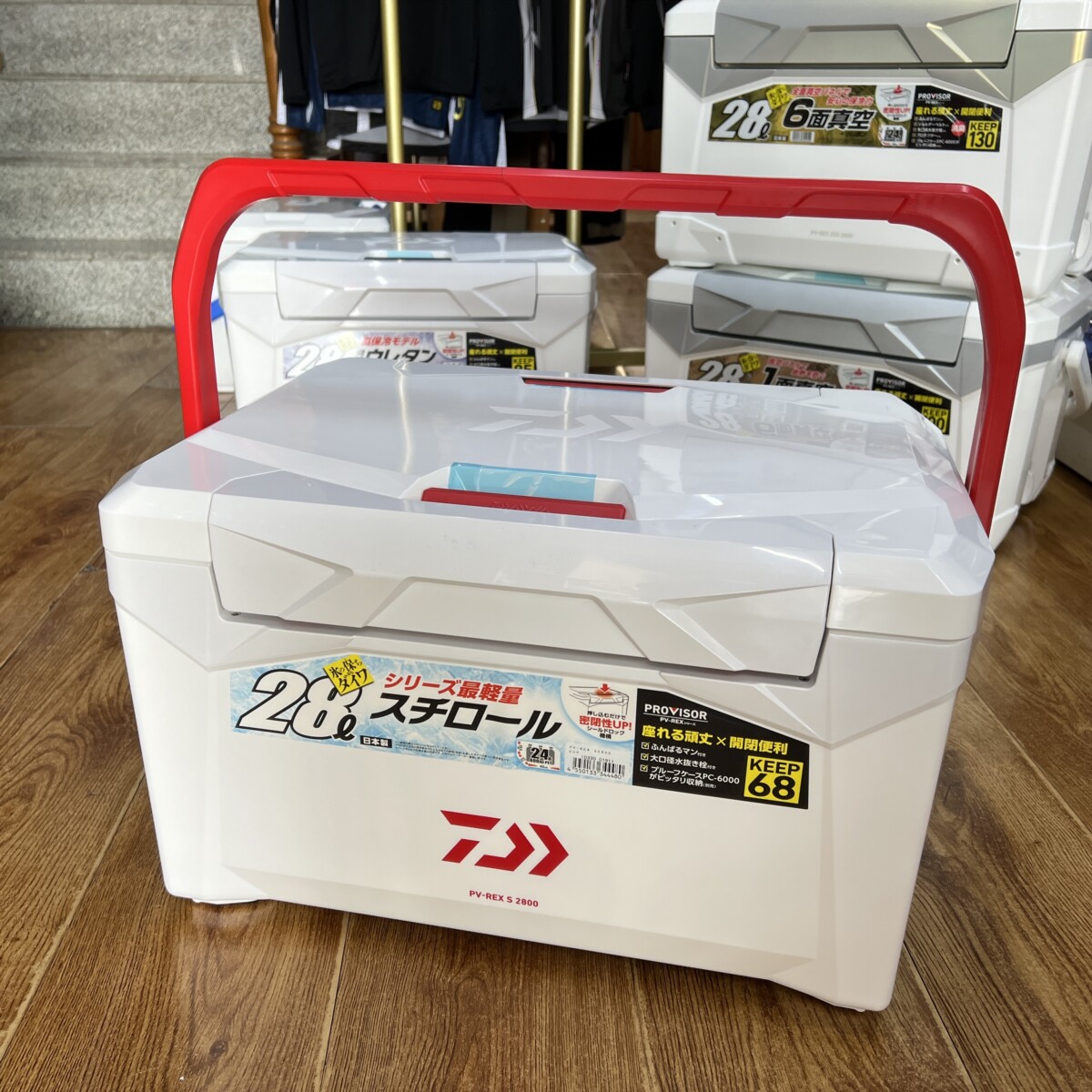 钓箱DAIWA达瓦28升REX冰箱ZSS2800 SU2800 GU2800钓鱼海钓保温箱