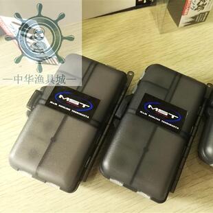 钓武者MST松次郎咬铅套装盒海钓矶钓鱼配件盒工具盒咬铅夹铅钩盒