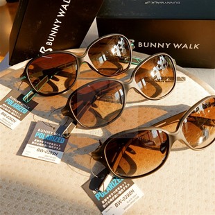 WALK崭空ZEQUE茶色偏光镜BW BUNNY 029路亚钓鱼户外太阳镜防紫外