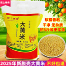 大黄米2025年新米黏粘糯黄小米5斤小米粥P东北山西特产包粽子黍子