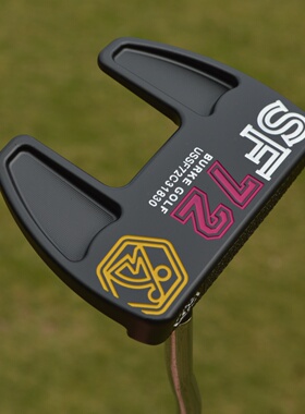 清货特价BURKE SF72高尔夫推杆高尔夫球杆男士牛角平衡牛角推杆