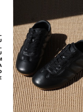 Lulumade 【LEM 4400版】极简老钱休闲哑光真皮德训鞋 男