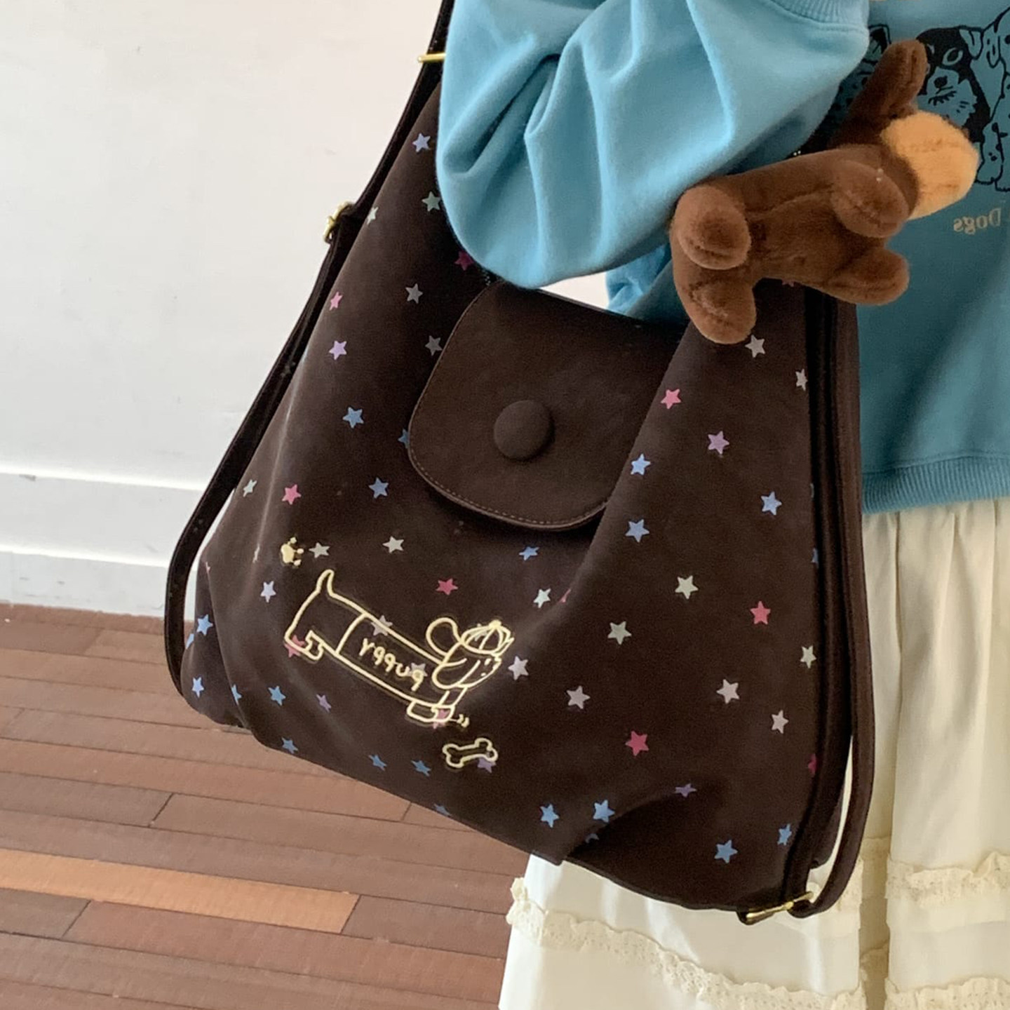 韩系复古百搭双肩包女2026新款冬季流行大容量学生背包单肩托特包,箱包皮具/热销女包/男包,双肩背包,淘宝优惠券,粉丝福利购,淘宝优惠卷