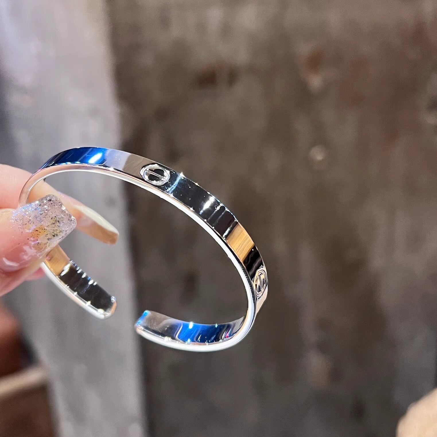 水贝纯银999手镯正品开口女足银时尚宽版简约年轻学生小众送礼,饰品/流行首饰/时尚饰品新,银饰手镯,淘宝优惠券,粉丝福利购,淘宝优惠卷