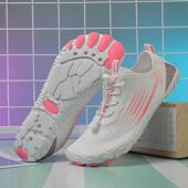 动感单车骑行瑜伽防滑跑步鞋 室内跳绳静音鞋 居家专用女超软运动鞋