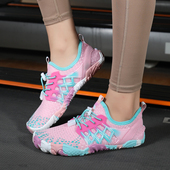 防滑力量训练动感单车鞋 软底跑步瑜伽跳绳鞋 专用室内运动鞋 健身鞋