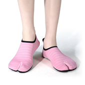 二指鞋 健身房瑜伽鞋 普拉提软底透气袜子鞋 室内穿拇外翻分趾矫正鞋