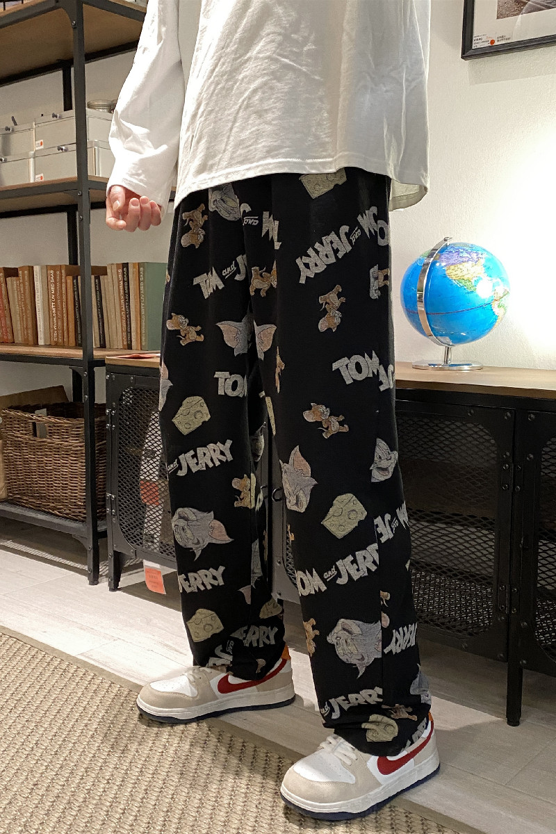 hiphop裤子男直筒宽松大码高街ins潮牌原宿风炸街嘻哈痞帅九分裤,女装休闲裤,星座415A（原A012）