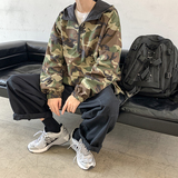 港风两面服男士迷彩外套双面系外套DSA012-jk902-p80，女装短外套，星座415A（原A012）
