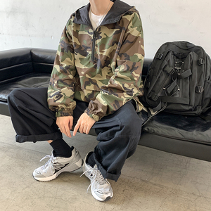 港风两面服男士迷彩外套双面系外套DSA012-jk902-p80图片
