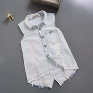 Chemise garcon à manche longue en toile - Ref 2076460 Image 13