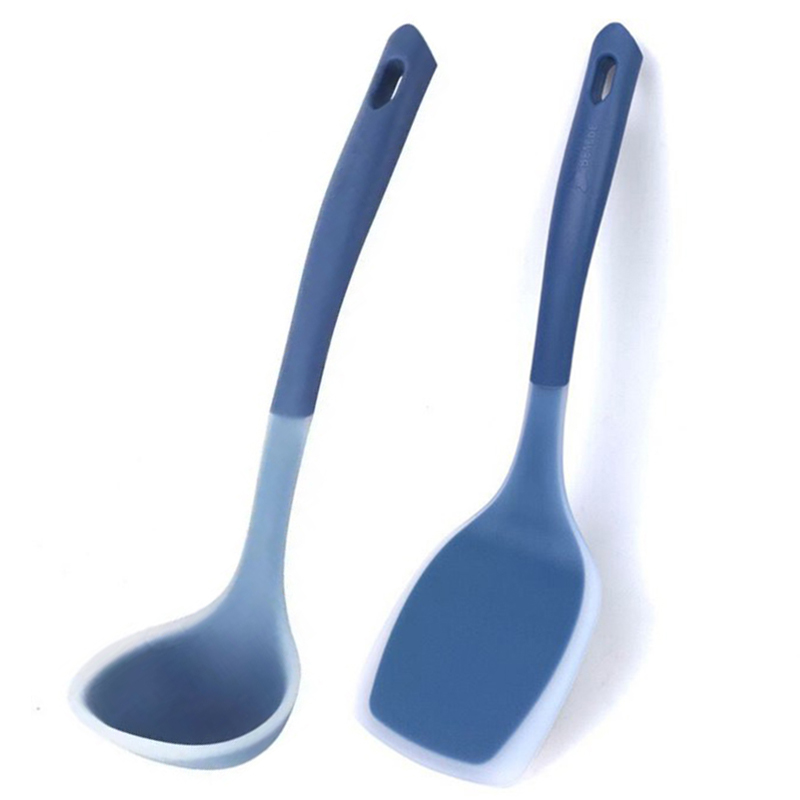 美国康宁蓝宝石耐高温食品级硅胶铲硅胶勺防滑不伤锅面铲