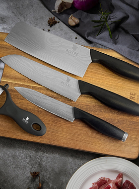 康宁Revere锋锐多功能厨具五件套切片刀冻肉刀水果刀陶瓷刨菜板