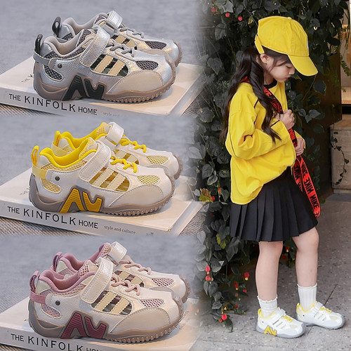 儿童镂空透气运动鞋软底舒适网鞋