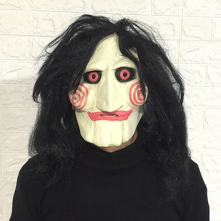 Saw Mask Headgear terror Killers film Headdress Masquerade Show propsin the Play mode/Anime/Periphery/cos/Board games , Meet/Magic Supplies , Gathering tools/Decoration , Mask  category - from Buy2taobao.com to provide professional Taobao agent buy service