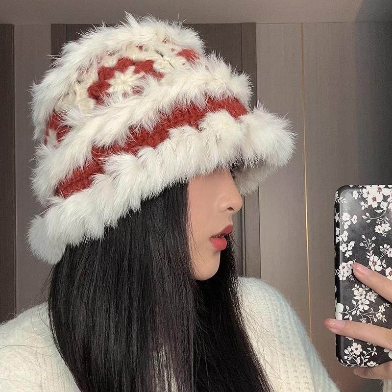 新款百搭毛线帽子可爱秋冬保暖防寒软糯毛茸茸混色防风针织醒狮帽,服饰配件/皮带/帽子/围巾,帽子,淘宝优惠券,粉丝福利购,淘宝优惠卷