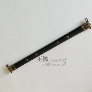 Macrame编织绳编包包配件25cm大弹片口金6角弹片布艺手工DIY辅料